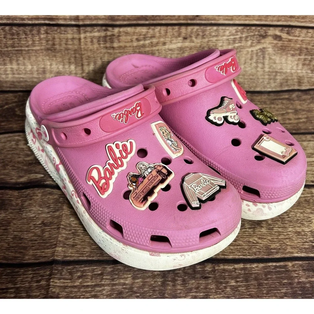 Barbie Crocs‎ - Kids Size J4 Barbie Cutie Crush Clog - Special Edition